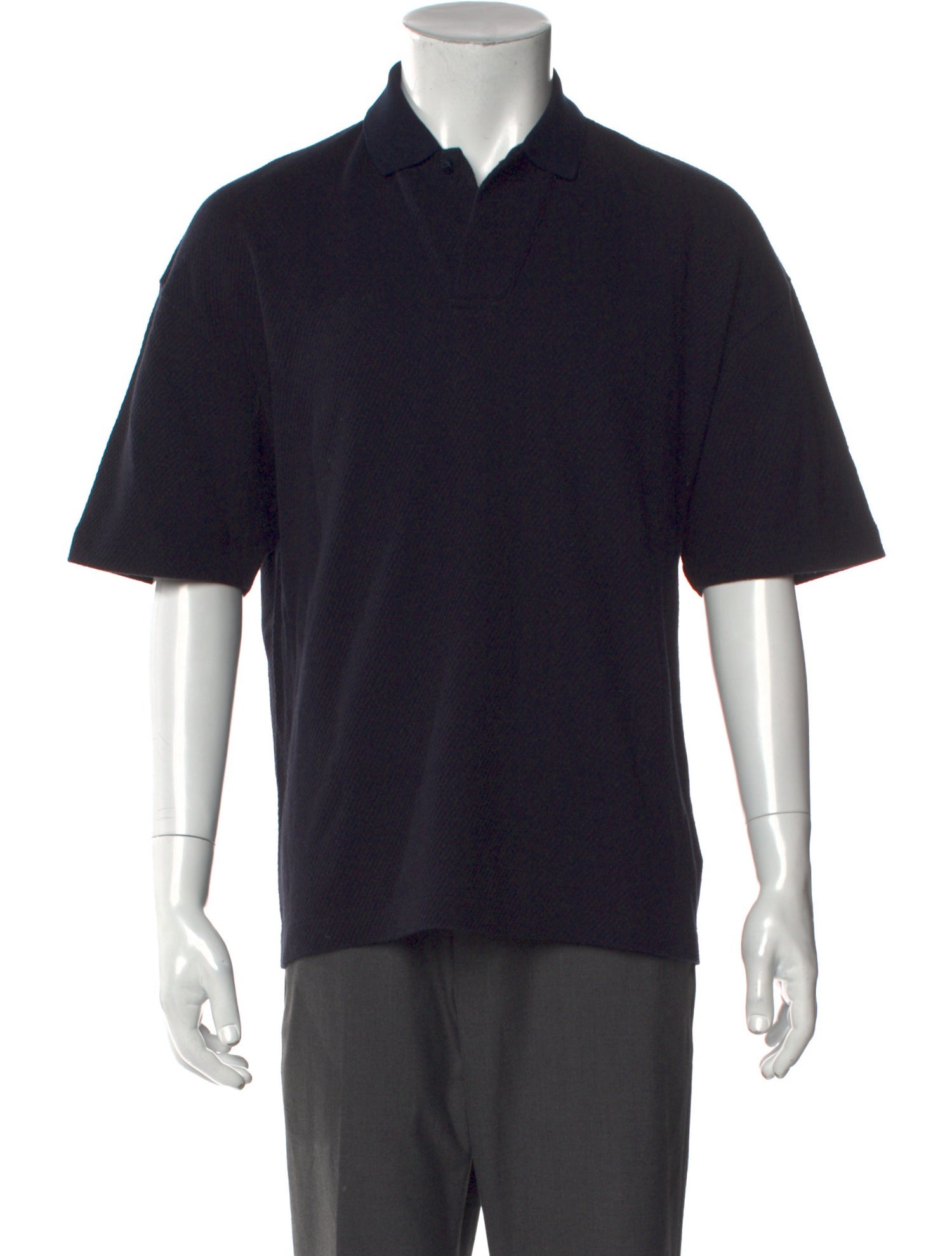 Loro Piana Collar Short Sleeve Polo Shirt