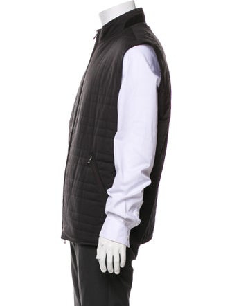 Loro Piana Green Storm System Reversible Vest