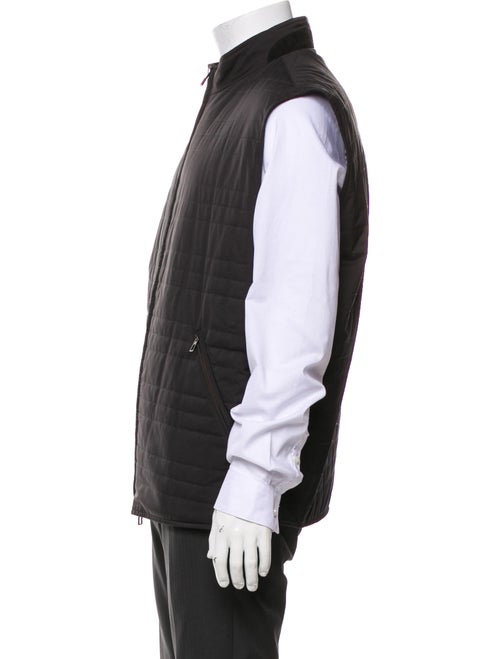 Loro Piana Green Storm System Reversible Vest