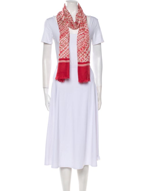 Loro Piana Cashmere Floral Print Scarf