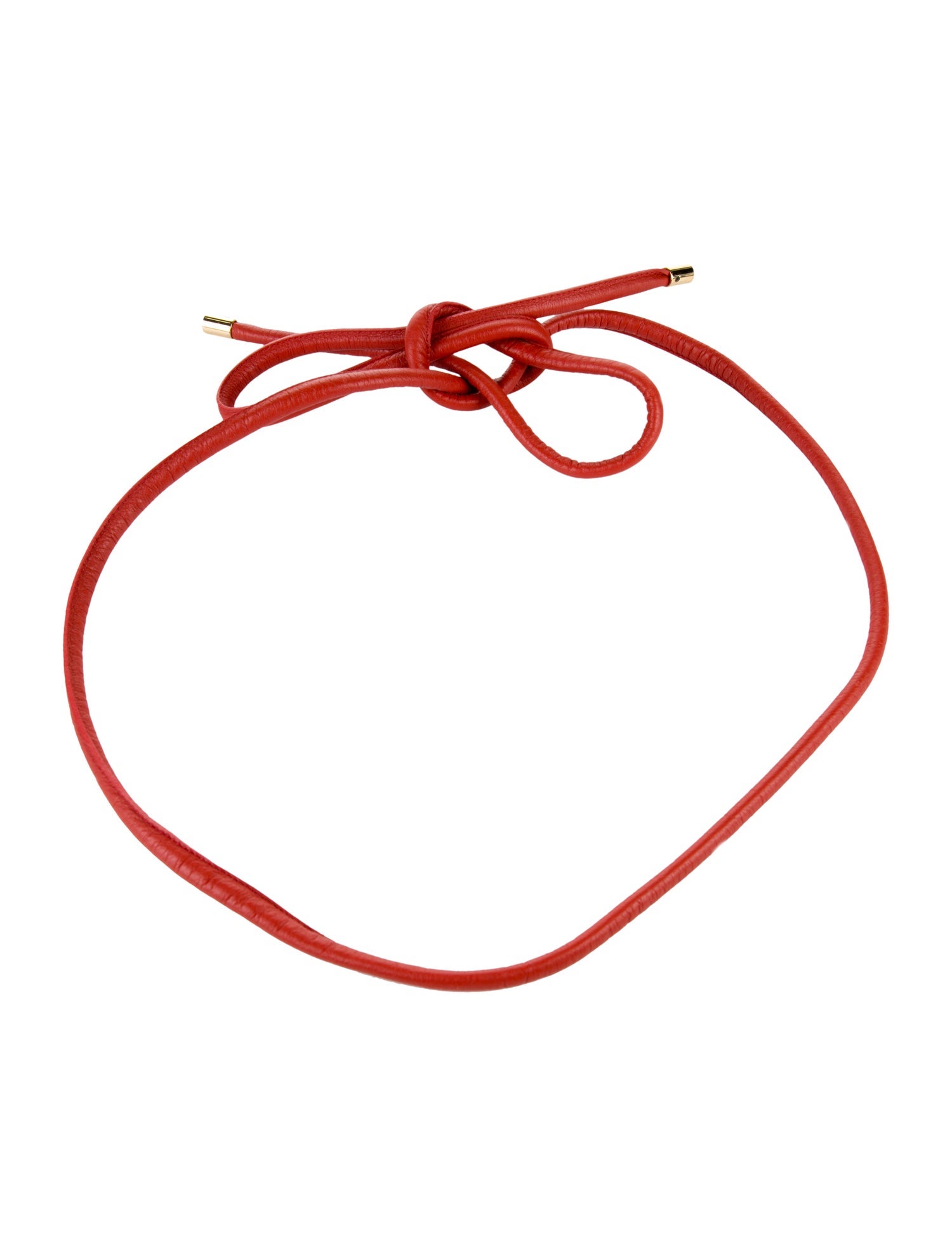 Loro Piana Skinny Leather Waist Belt