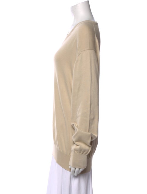 Loro Piana V-Neck Long Sleeve Sweatshirt