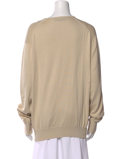Loro Piana V-Neck Long Sleeve Sweatshirt