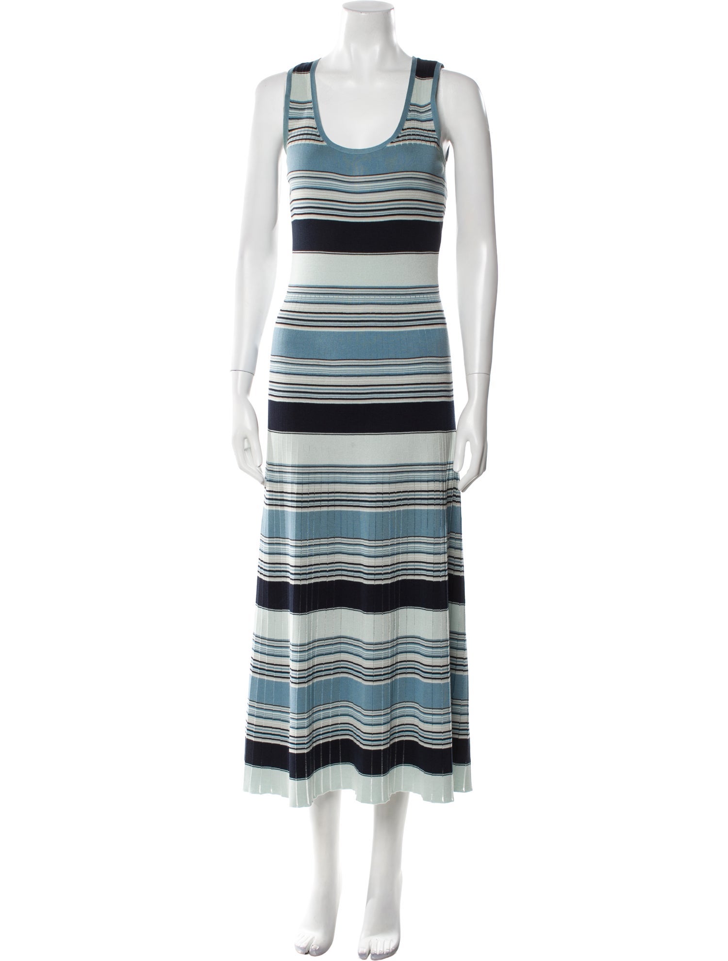 Loro Piana Striped Long Dress
