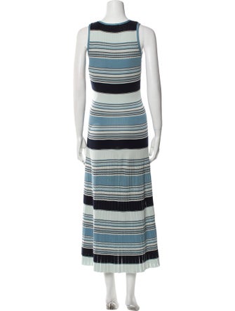 Loro Piana Striped Long Dress
