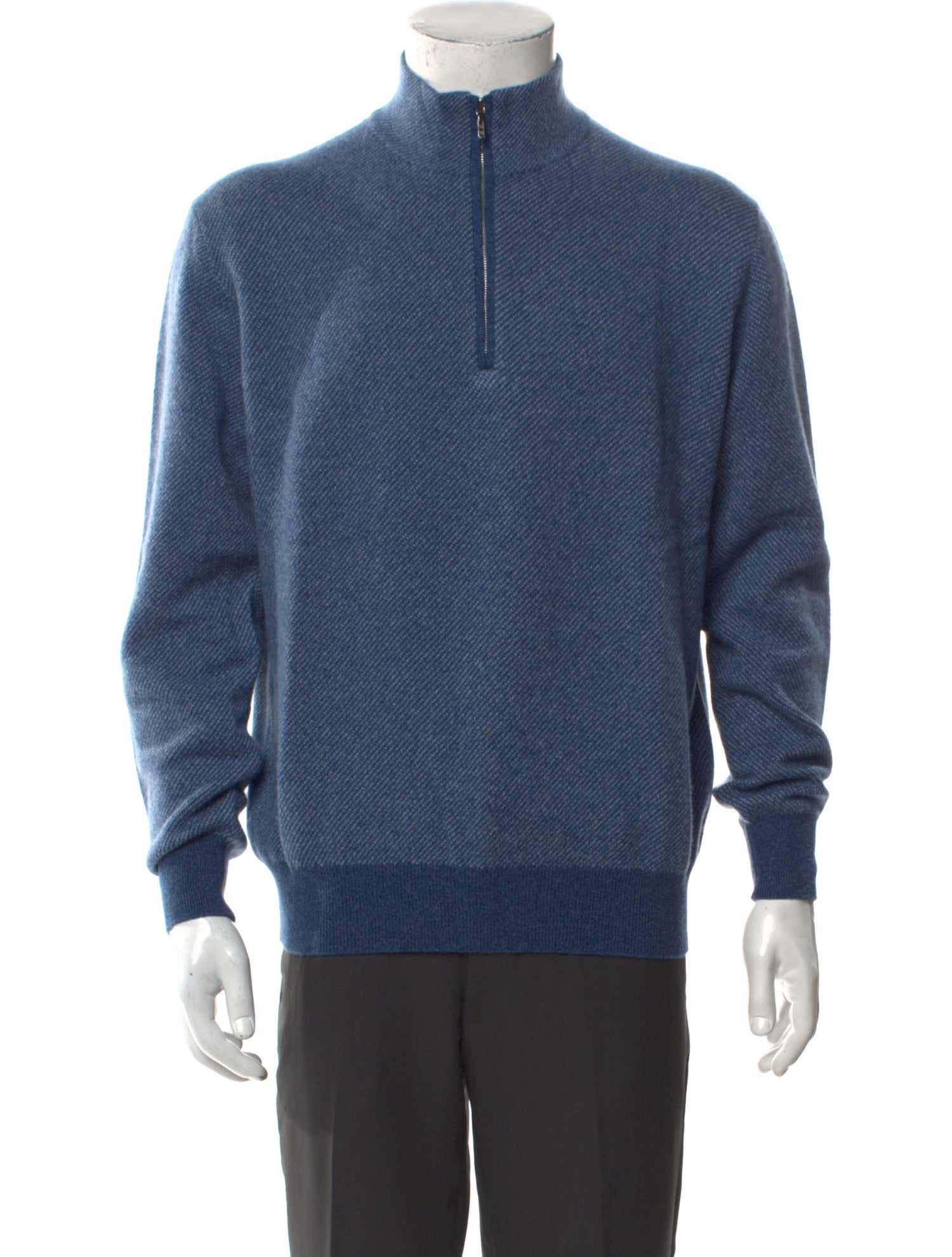 Loro Piana Roadster Pull Cashmere Polo Sweater
