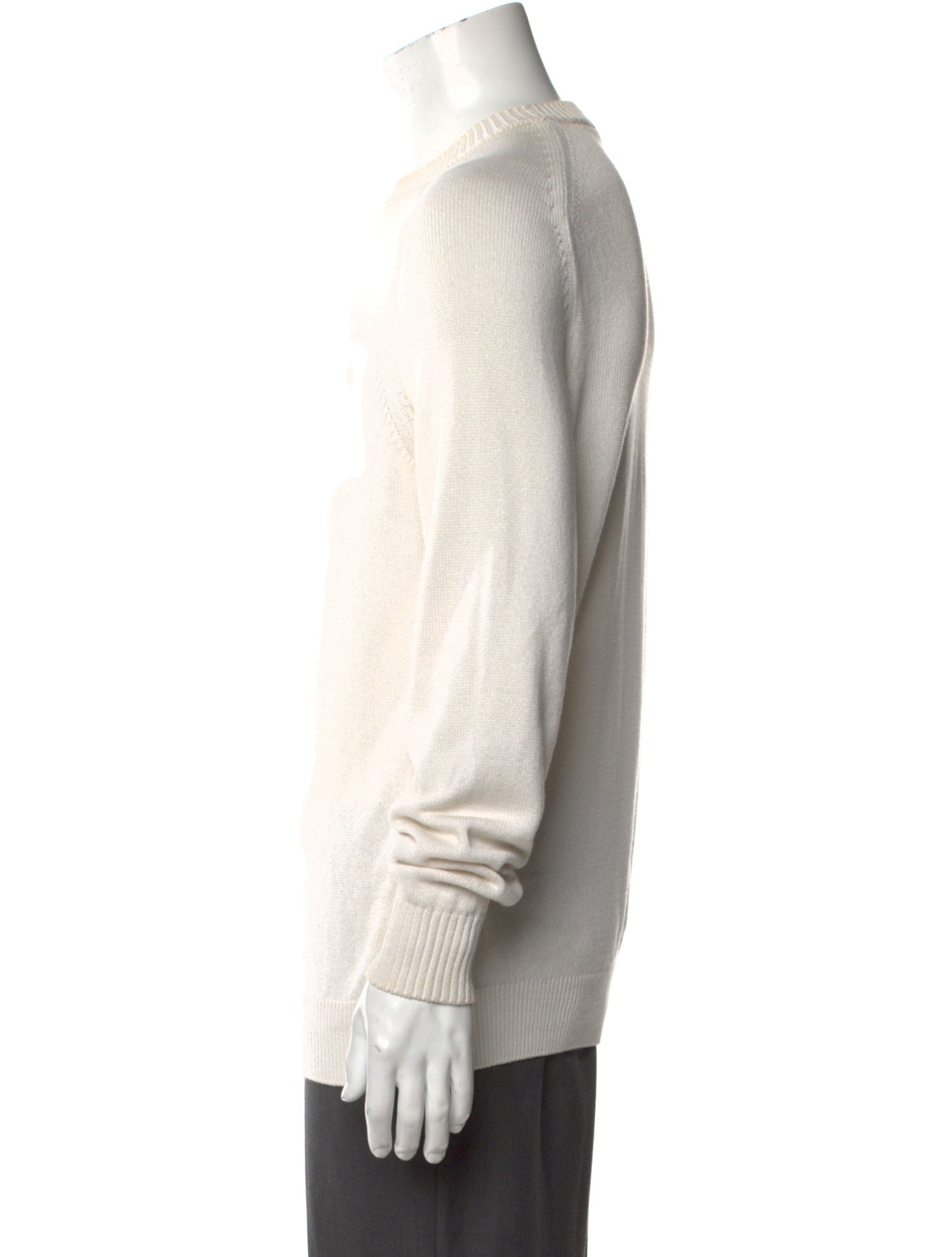 Loro Piana Crew Neck Long Sleeve Pullover