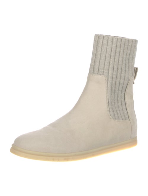 Loro Piana Cocoon Walk Suede Sock Boots
