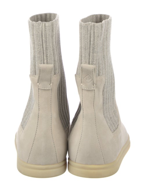 Loro Piana Cocoon Walk Suede Sock Boots