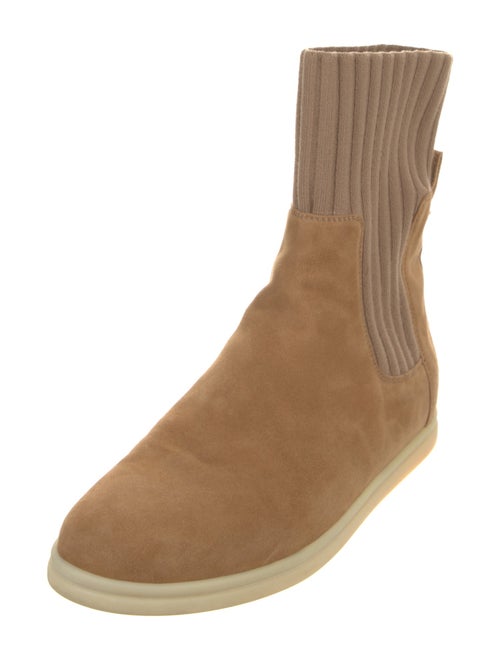 Loro Piana Cocoon Walk Suede Boots