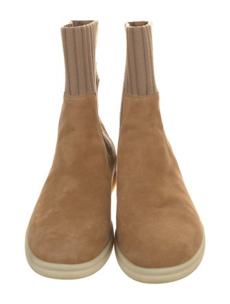 Loro Piana Cocoon Walk Suede Boots