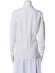 Loro Piana Linen Long Sleeve Button-Up Top