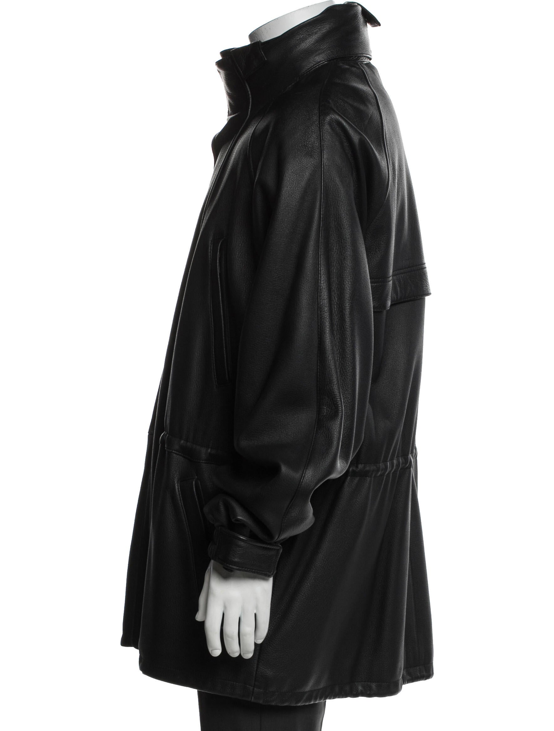 Loro Piana Leather Parka