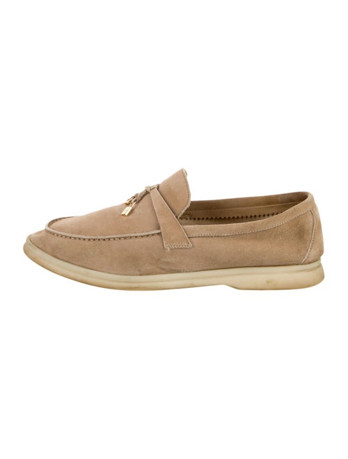 Loro Piana Summer Walk Suede Loafers