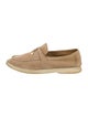 Loro Piana Summer Walk Suede Loafers