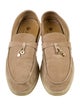 Loro Piana Summer Walk Suede Loafers