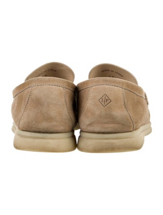 Loro Piana Summer Walk Suede Loafers