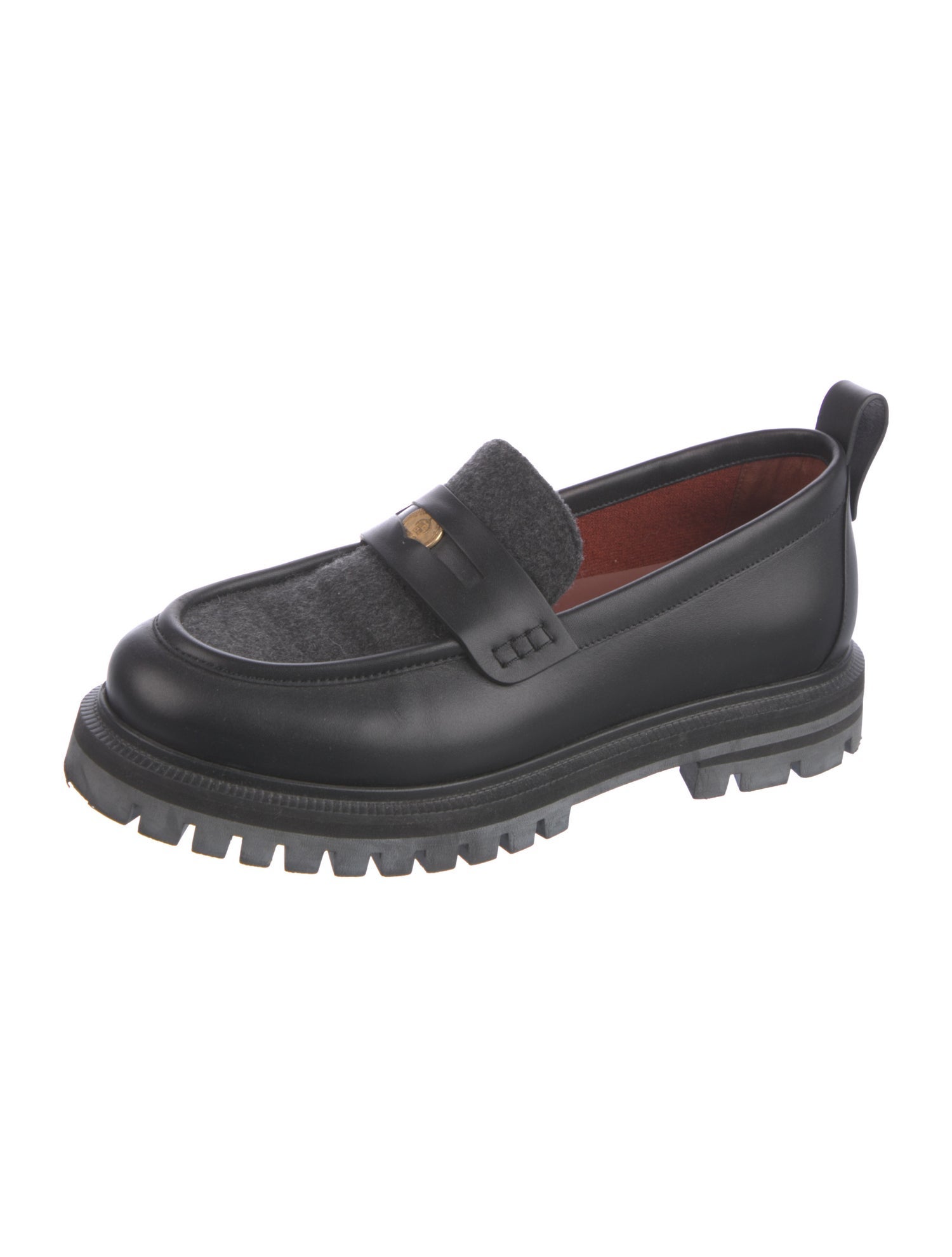 Loro Piana Lomond Leather Loafers