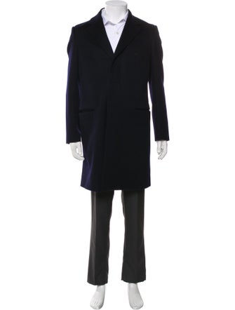 Loro Piana International Cashmere Green Storm System Cashmere Overcoat