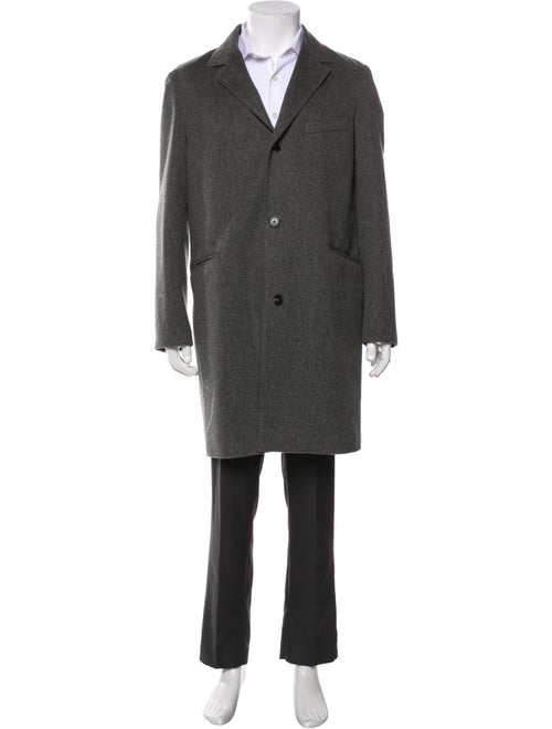 Loro Piana Martingala Cashmere Green Storm System Cashmere Overcoat