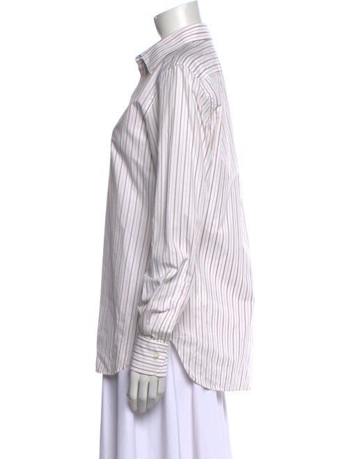 Loro Piana Striped Striped Button-Up Top
