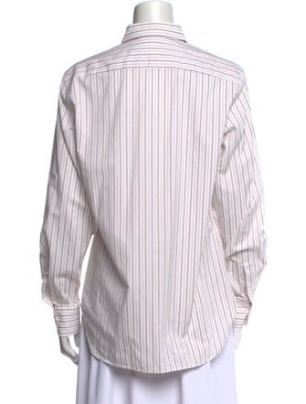 Loro Piana Striped Striped Button-Up Top
