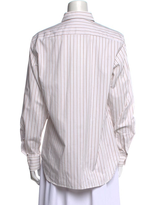 Loro Piana Striped Striped Button-Up Top