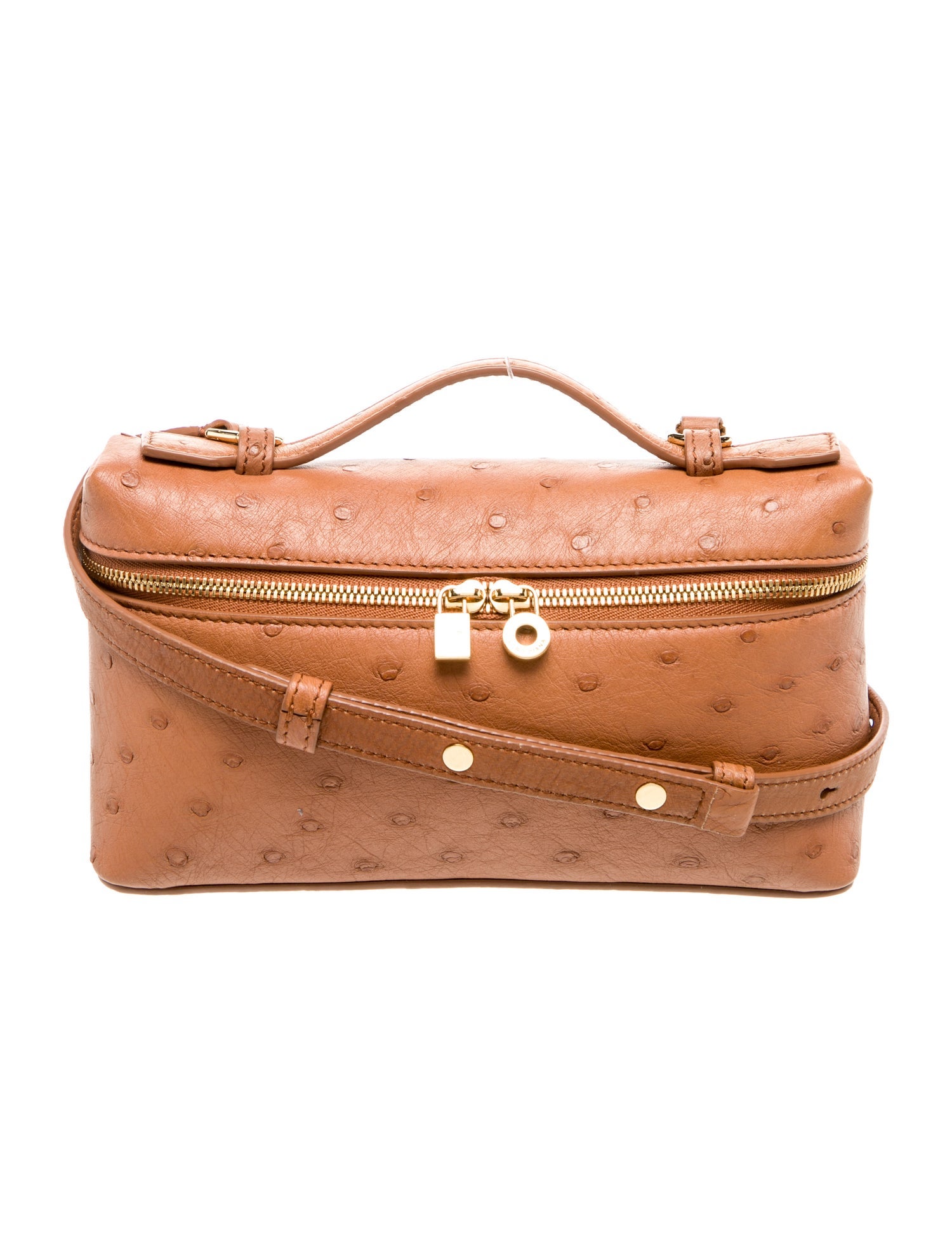 Loro Piana Ostrich Extra Pocket L19 w/ Strap