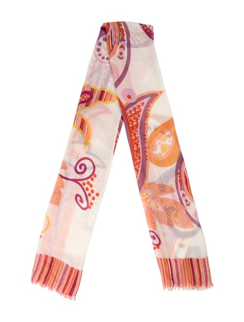 Loro Piana Cashmere Paisley Print Scarf