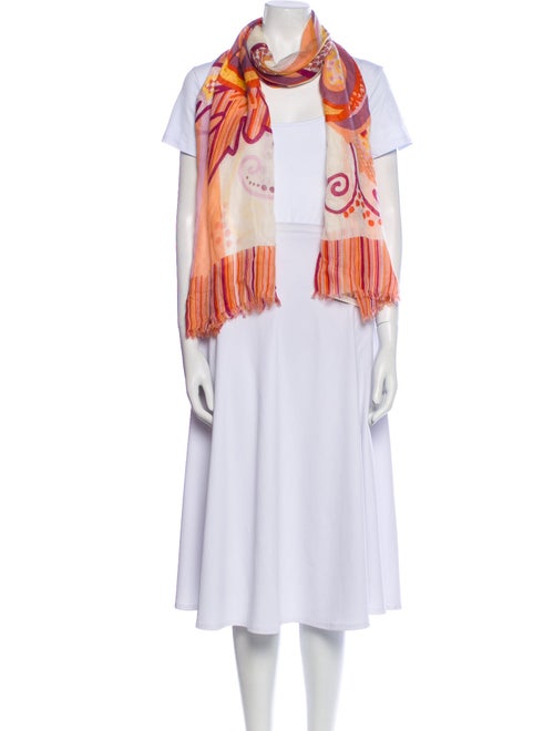 Loro Piana Cashmere Paisley Print Scarf