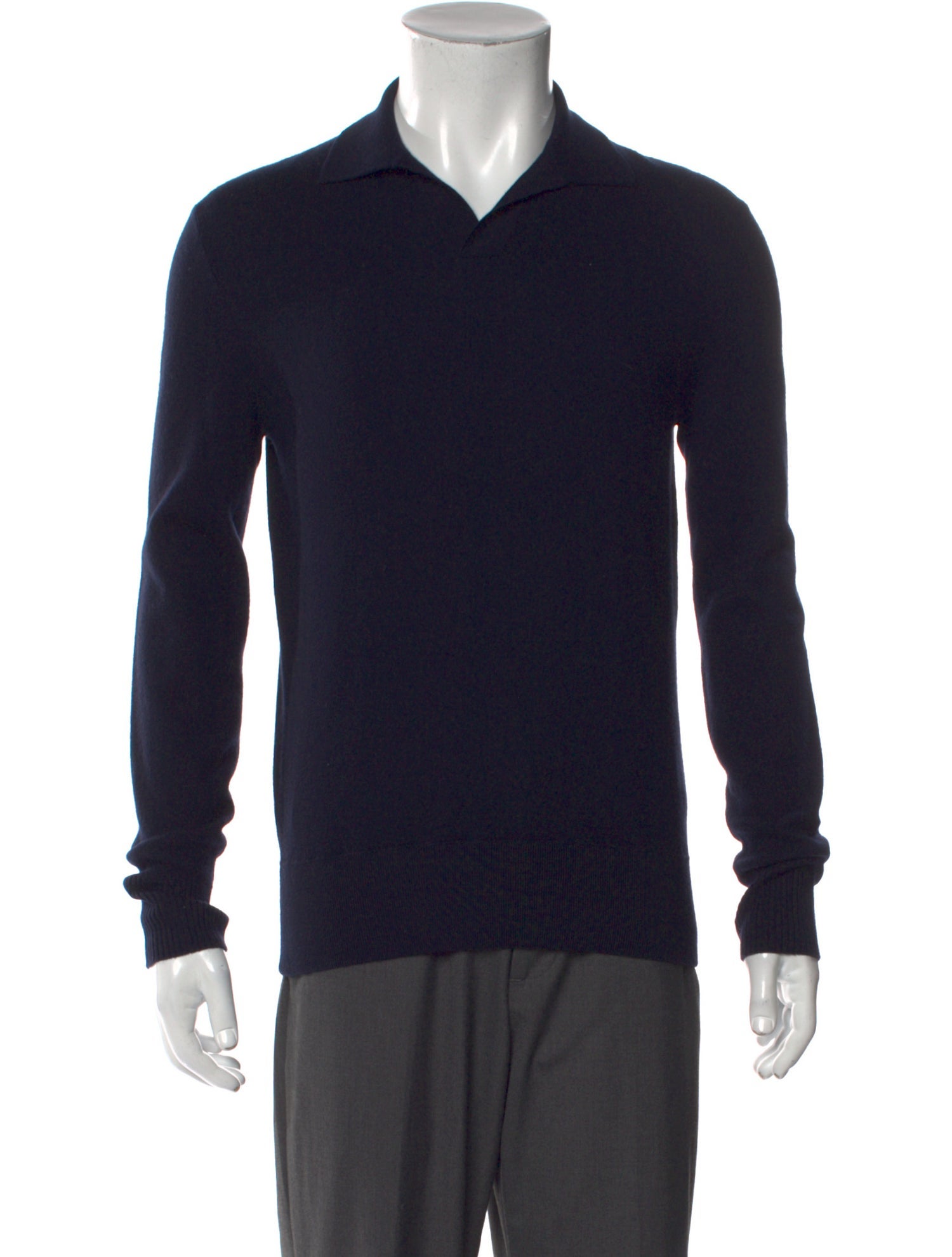 Loro Piana Wish® Virgin Wool Polo Sweater