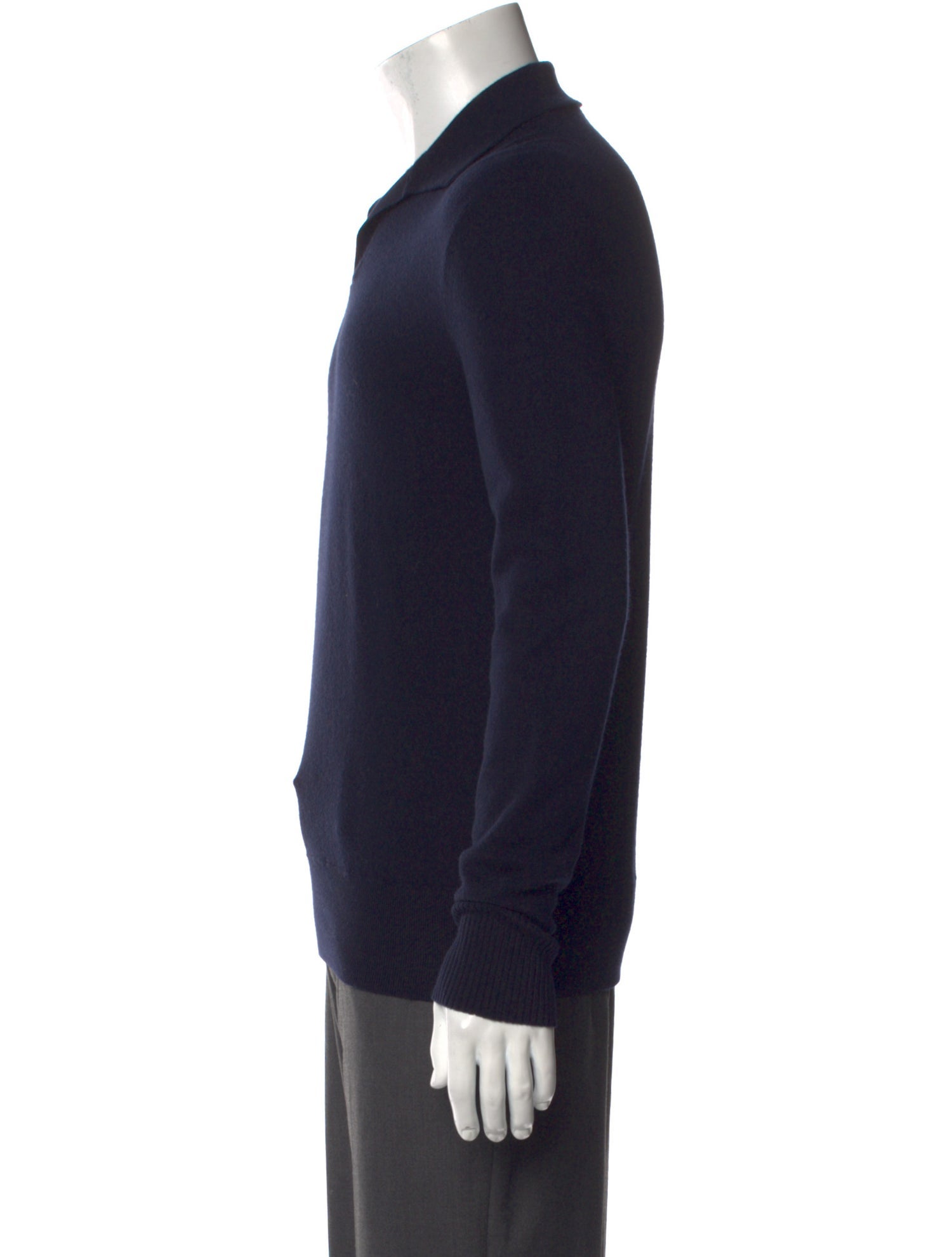 Loro Piana Wish® Virgin Wool Polo Sweater