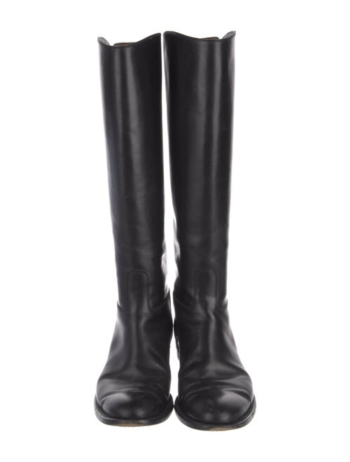Loro Piana Leather Riding Boots