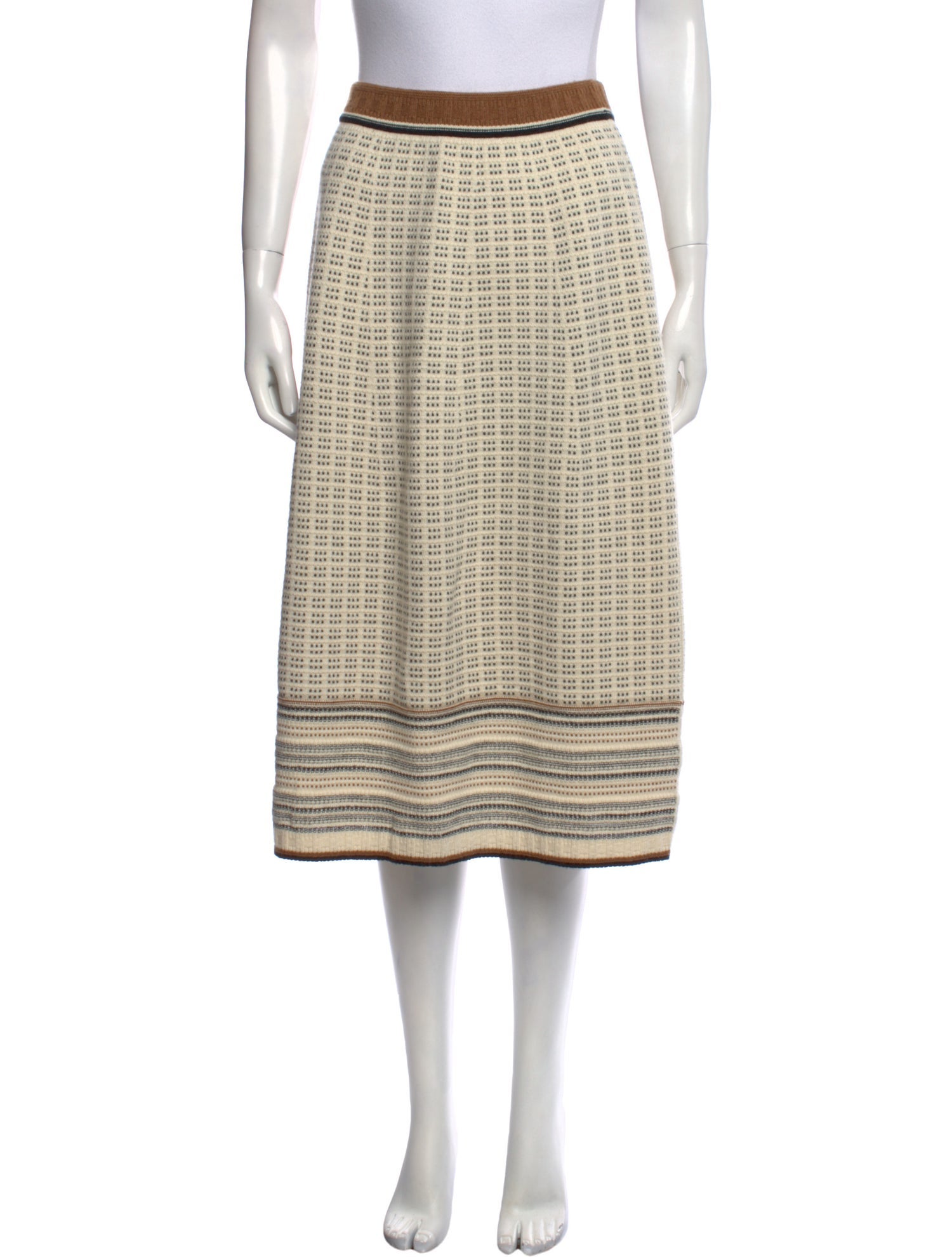 Loro Piana Baby Cashmere Knee-Length Skirt