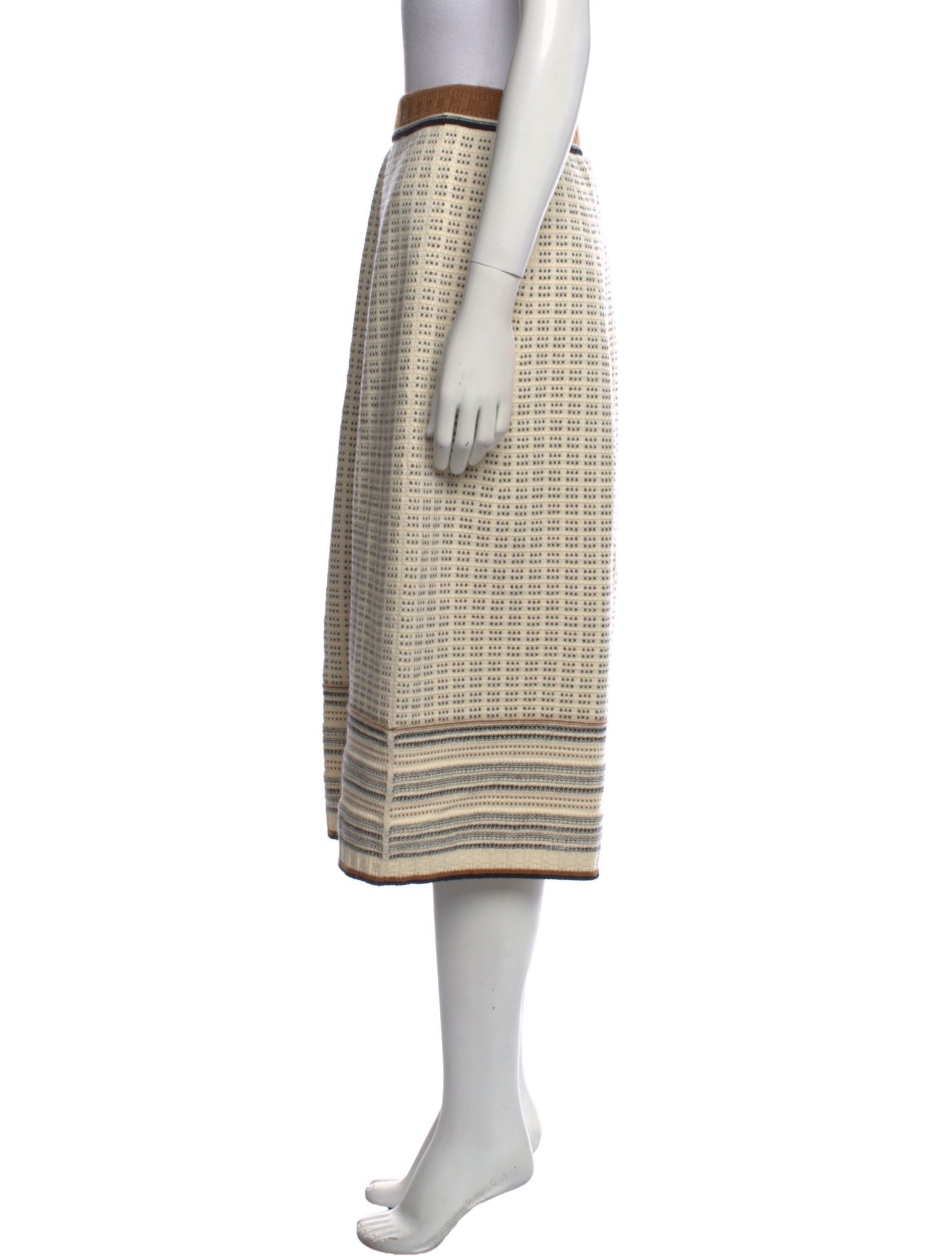 Loro Piana Baby Cashmere Knee-Length Skirt