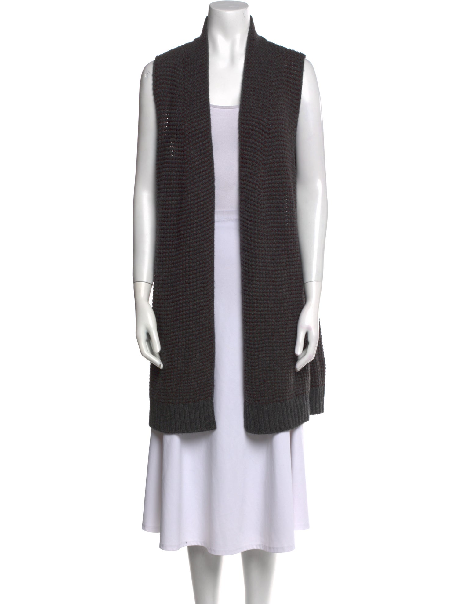 Loro Piana Cashmere Open Front Sweater