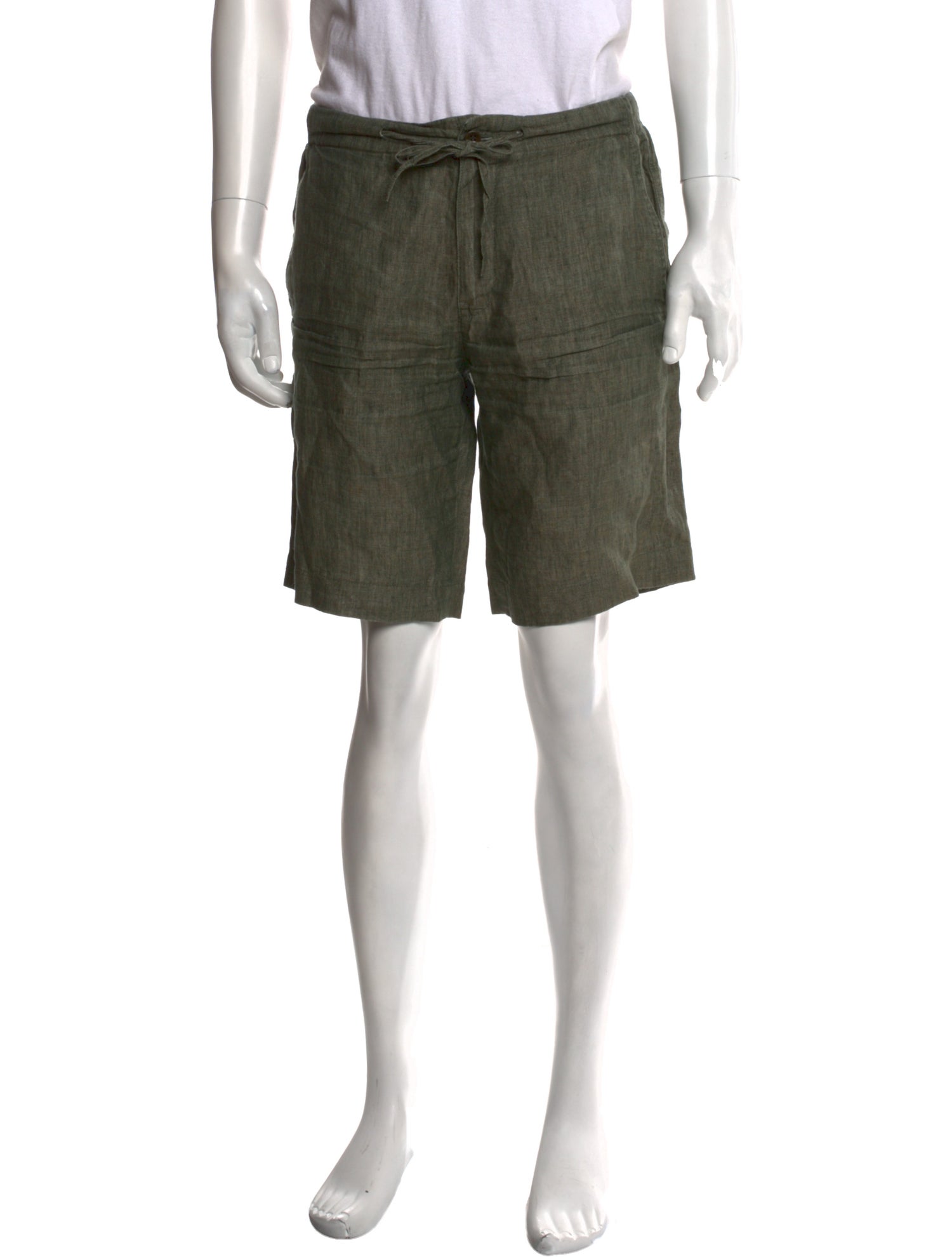 Loro Piana Linen Jogger Shorts