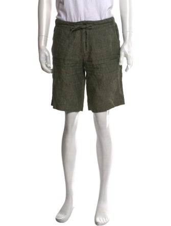 Loro Piana Linen Jogger Shorts