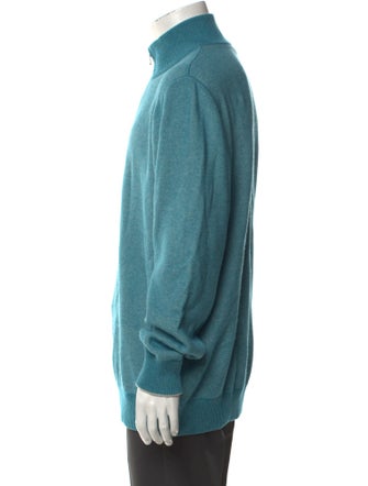 Loro Piana Silk Turtleneck Polo Sweater