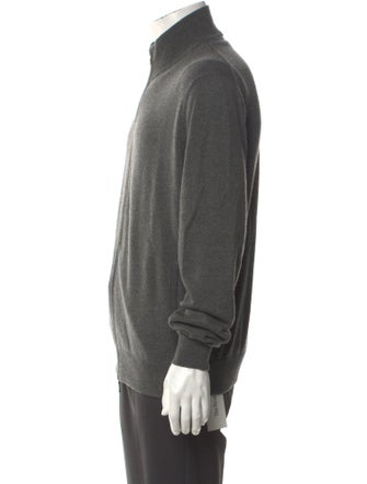 Loro Piana Cashmere Turtleneck Polo Sweater