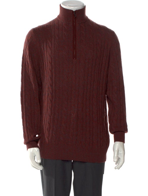 Loro Piana Treccia Baby Cashmere Pullover