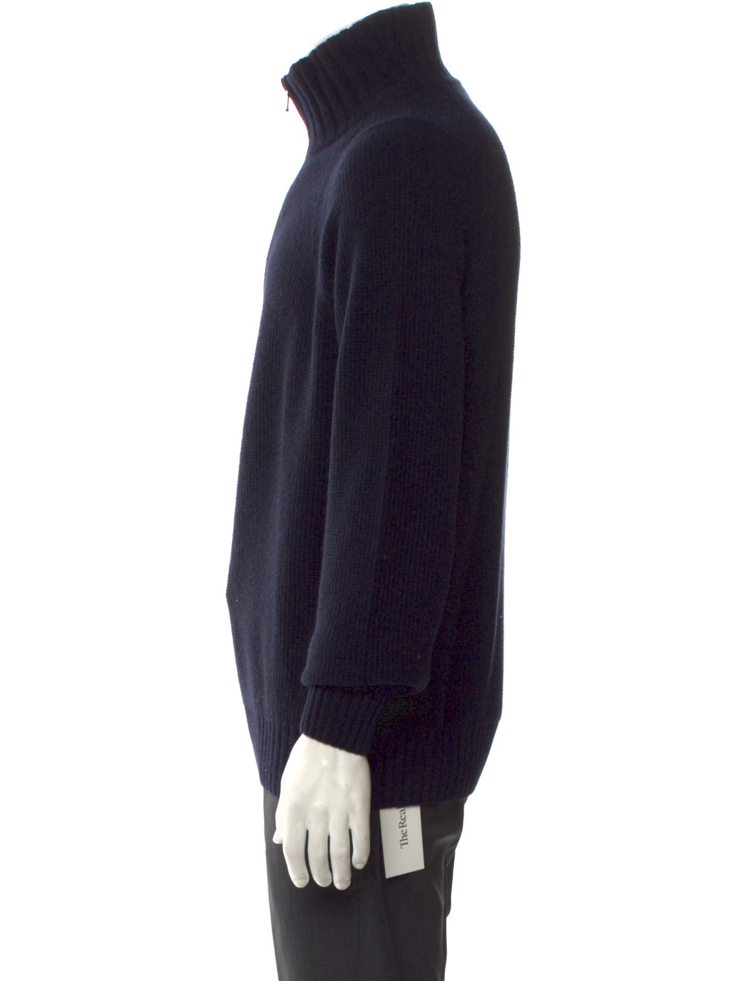 Loro Piana Cashmere Turtleneck Polo Sweater