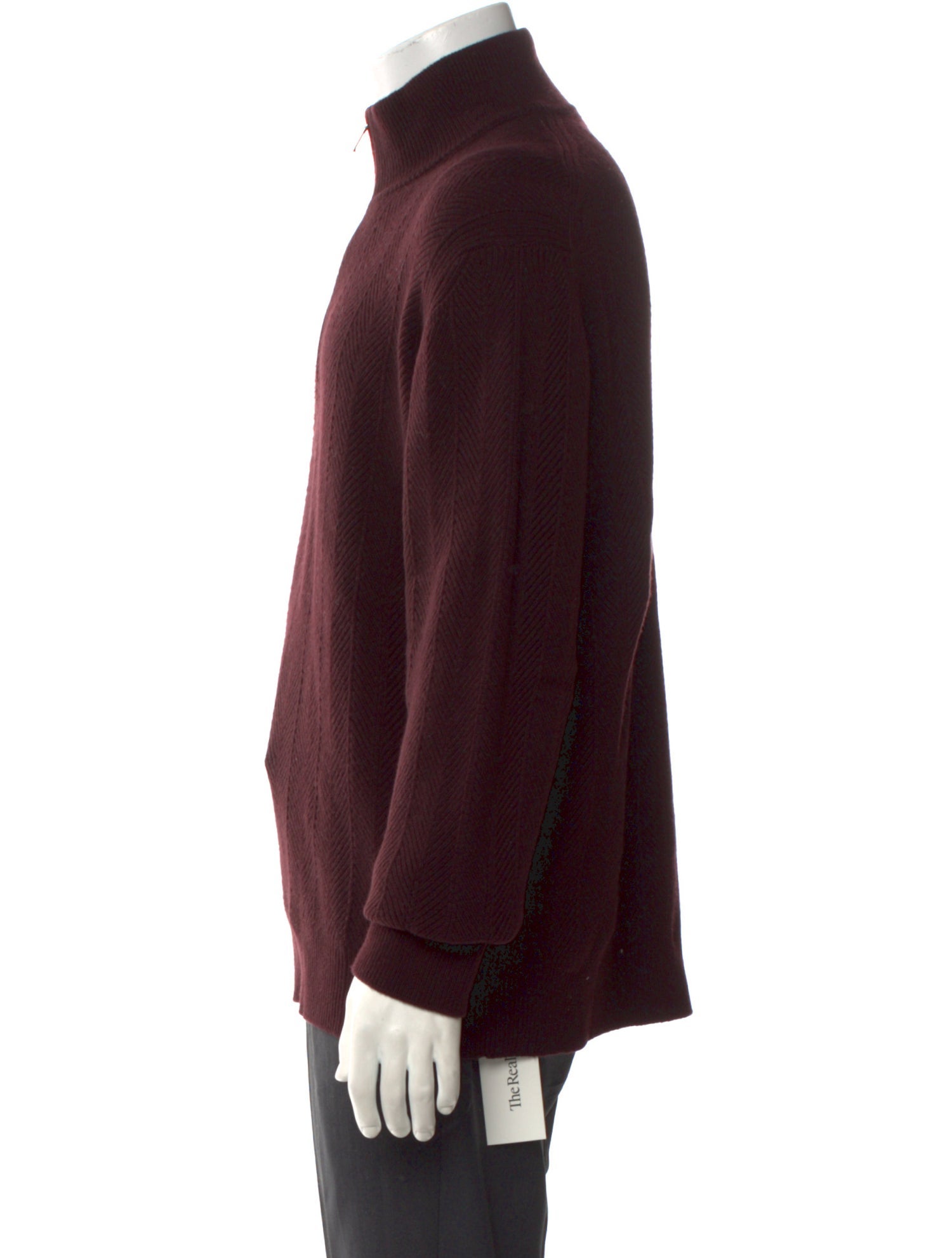 Loro Piana Baby Cashmere Turtleneck Polo Sweater