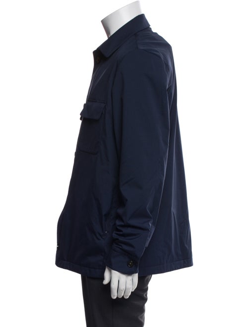 Loro Piana Windwish Green Storm System Utility Jacket