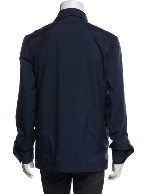 Loro Piana Windwish Green Storm System Utility Jacket