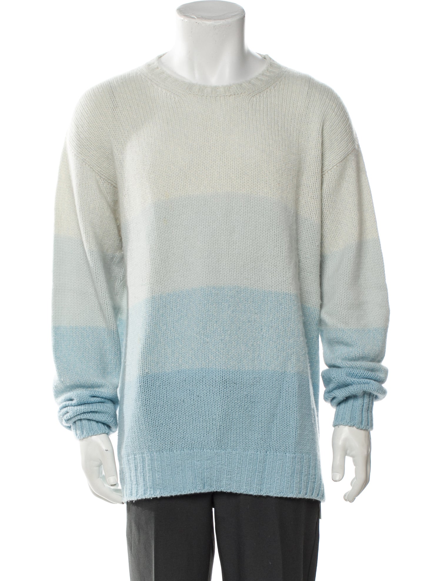 Loro Piana Cashmere Colorblock Pattern Pullover