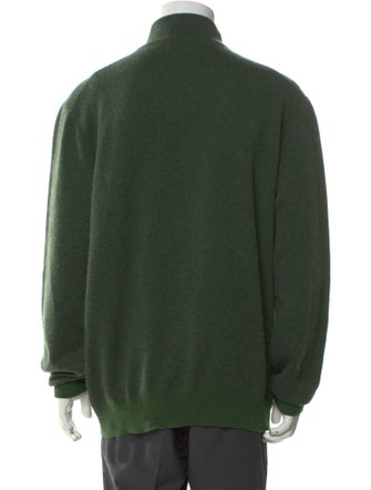 Loro Piana Roadster Pull Cashmere Polo Sweater