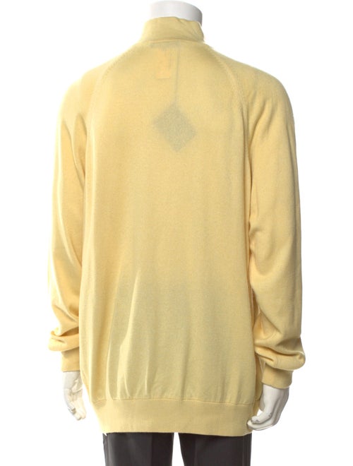 Loro Piana Silk Mock Neck Pullover