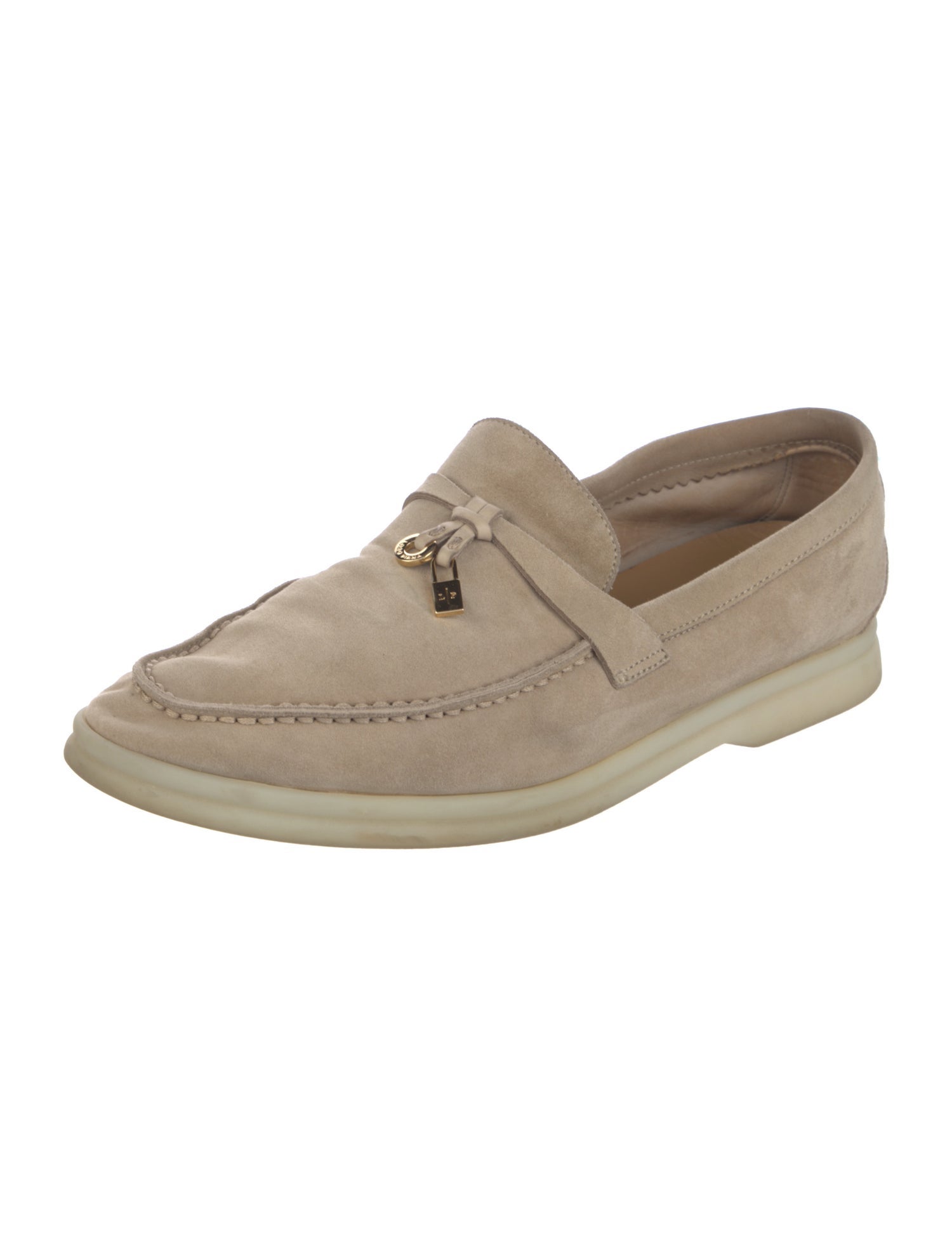 Loro Piana Summer Walk Suede Loafers
