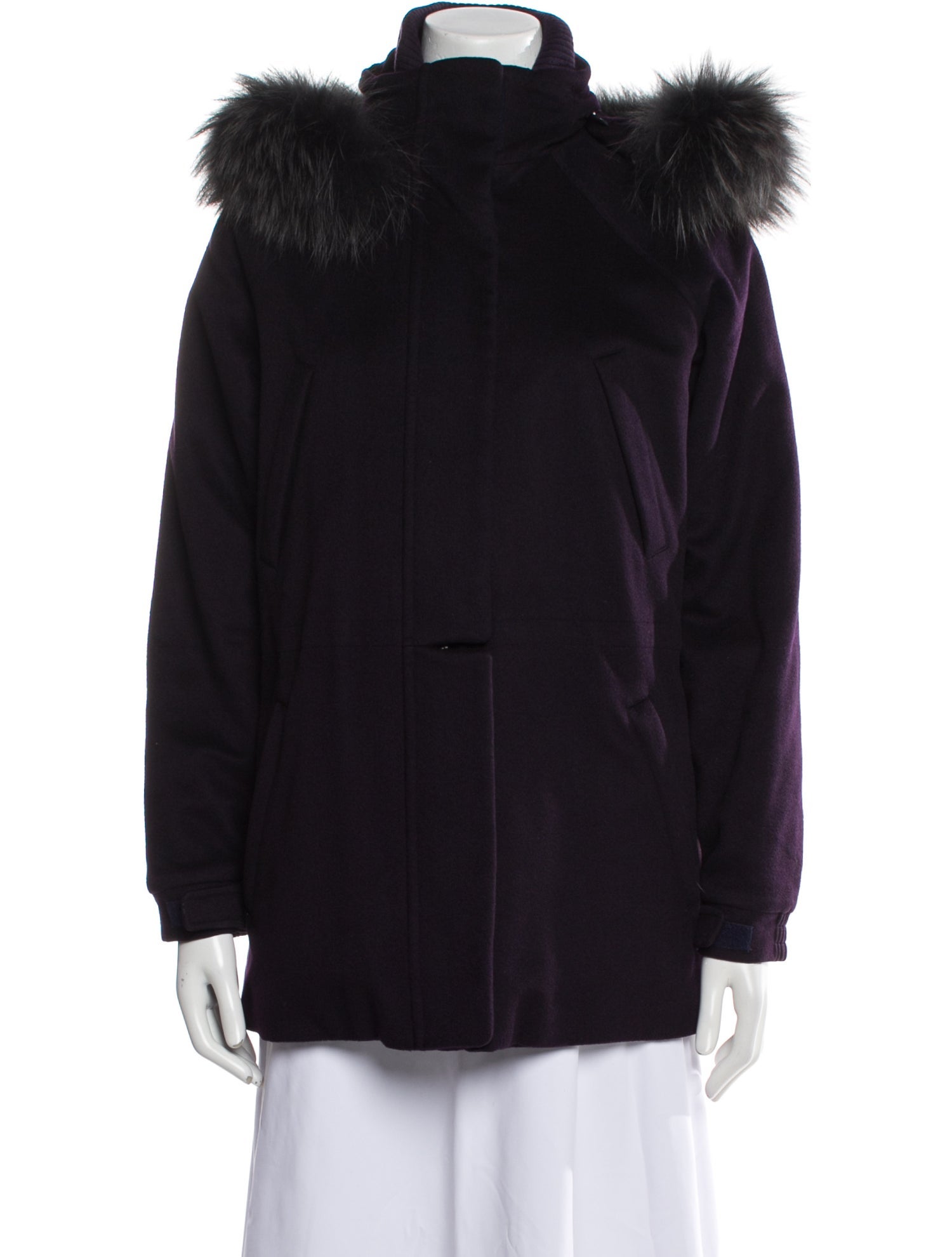 Loro Piana Cashmere Faux Fur Coat